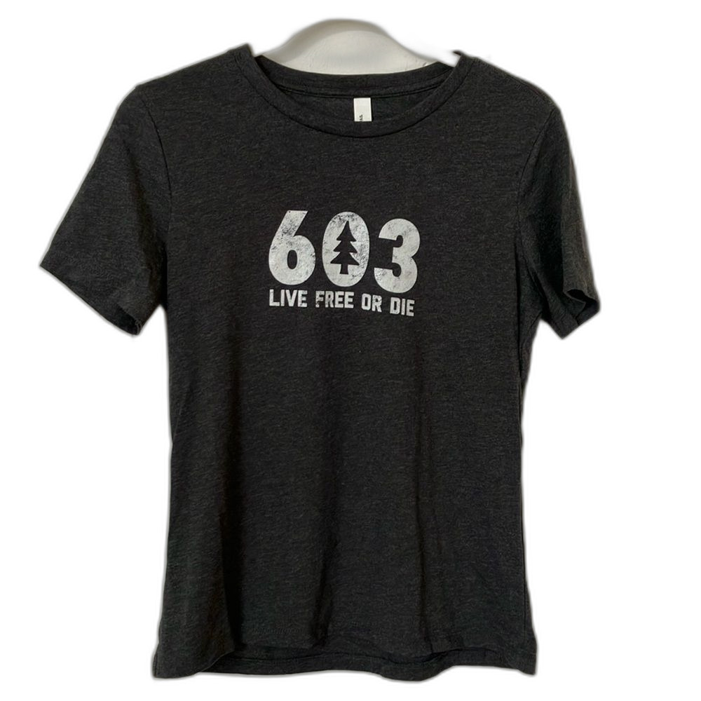 603 Live Free or Die tee